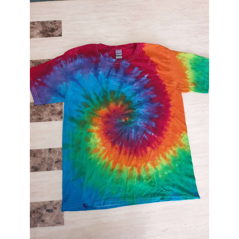 Kids L Rainbow Spiral T-Shirt