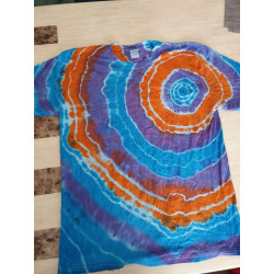Mens XL Ice Dye Geode T-Shirt